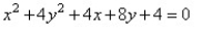 Match the ellipse to the equation.   A)    B)    C)    D)   