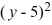 Find the length of the latus rectum of the parabola with equation   = -8(x - 7).