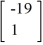 Write the system of linear equations as a matrix equation.   A)  =       B)  =       C) =       D)  =      