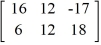 <strong>Calculate 3B - 2A if A = and B = .</strong> A) B) C) D)