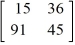 Calculate   if A =   . A)    B)    C)    D)   