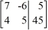 Use row operations to transform the matrix to reduced row-echelon form.   A)    B)    C)    D)   