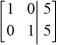 Use row operations to transform the matrix to reduced row-echelon form.   A)    B)    C)    D)   