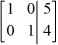 Use row operations to transform the matrix to reduced row-echelon form.   A)    B)    C)    D)   