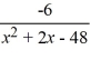 Select the form of the partial fraction decomposition for the given rational expression. Do not solve for the constants.   A)    B)    C)    D)   