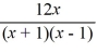 Write the partial fraction decomposition for the given rational expression.   A)    B)    C)    D)   