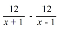 Write the partial fraction decomposition for the given rational expression.   A)    B)    C)    D)   