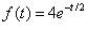 Match the graph and the model name with the function. Exponential decay   A)    B)    C)    D)   