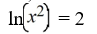 <strong>Solve the logarithmic equation. Round your answer to three decimal places. </strong> A) 0.833, - 0.833 B) 10.000 C) 2.718, -2.718 D) 2.565, -2.565