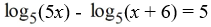 <strong>Solve the logarithmic equation. Round your answer to three decimal places. </strong> A) -0.25 B) -6.01 C) -6.209 D) -6