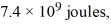 <strong>If a seismologist records the energy of P waves as 4.7 × joules and the energy of S waves as what is the total energy? What would the combined effect be on the Richter scale?</strong> A) B) C) D)