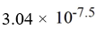<strong>A substance has an approximate hydrogen ion concentration of about . Calculate its pH value.</strong> A) 8.0 B) 16.2 C) -8.0 D) 74.5