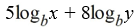 <strong>Write the expression as a sum or difference of logarithms. </strong> A) B) C) D)
