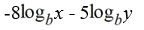 <strong>Write the expression as a sum or difference of logarithms. </strong> A) B) C) D)