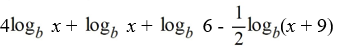 <strong>Write the expression as a sum or difference of logarithms. </strong> A) B) C) D)
