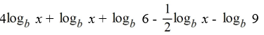 <strong>Write the expression as a sum or difference of logarithms. </strong> A) B) C) D)