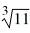 <strong>Use the properties of logarithms to simplify the expression. </strong> A) 3 B) 1/3 C) 1 D) 0