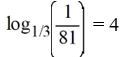 <strong>Write the exponential equation in its equivalent logarithmic form. </strong> A) B) C) D)