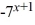 Find the y-intercept for the exponential function f (x)  =   + 6. A)  (0, 5)  B)  (0, -1)  C)  (0, 7)  D)  (0, 13) 