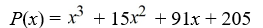 Factor the polynomial as a product of linear factors.