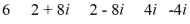 Find a polynomial of minimum degree that has these zeros.