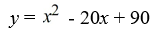 <strong>Find a polynomial of minimum degree with zeros 0, 10 + , and 10 - .</strong> A) B) C) D)