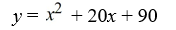 <strong>Find a polynomial of minimum degree with zeros 0, 10 + , and 10 - .</strong> A) B) C) D)