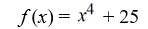 <strong>Find a polynomial of minimum degree that has the zeros (with multiplicity 2) and - (with multiplicity 2).</strong> A) B) C) D)