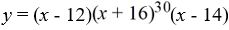 <strong>For the polynomial function , determine whether the graph touches or crosses at the x - intercept (-16, 0).</strong> A) crosses the y - axis at (-16, 0) B) touches the y - axis at (-16, 0) C) crosses the x - axis at (-16, 0) D) touches the x - axis at (-16, 0)