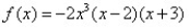 Sketch the graph of the polynomial function.