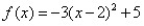 Graph the quadratic function given in standard form.   A)    B)    C)    D)   