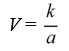 <strong>Write an equation that describes the variation. Use k as the constant of variation. V is directly proportional to .</strong> A) B) C) D)