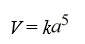 <strong>Write an equation that describes the variation. Use k as the constant of variation. V is directly proportional to .</strong> A) B) C) D)
