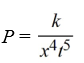 <strong>Write an equation that describes the variation. Use k as the constant of variation. P is inversely proportional to both and .</strong> A) B) C) D)