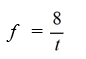 <strong>Write an equation that describes the variation. F is inversely proportional to the square of t. f = 8 when t = 1.</strong> A) B) C) D)