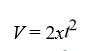 <strong>Write an equation that describes the variation. Use k as the constant of variation. V varies is directly proportional to both and . V = 32 when x = 1 and t = 4.</strong> A) B) C) D)