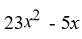<strong>Given the functions ,find (f - g)(x).</strong> A) B) C) D)
