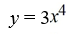 The graph of y =   is expanded by a factor of 3. Write the resulting function. A)    B)    C)    D)   