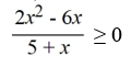Solve the rational inequality and graph the solution on the real number line.  <div style=padding-top: 35px> 