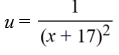Introduce a u - substitution that transforms the equation to quadratic form. Do not solve.   A)    B)    C)    D)   