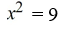 Solve by factoring.   A)  {-3, 3} B)  {-3} C)  {3} D)  {9, -9}