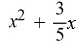 What number should be added to complete the square of the expression?   A)  9/100 B)  9/25 C)  3/100 D)  3/25