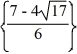 Solve using the quadratic formula.   A)    B)    C)    D)   
