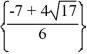 Solve using the quadratic formula.   A)    B)    C)    D)   