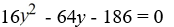 Solve using the quadratic formula.   A)    B)    C)    D)   