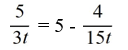 Solve the equation.   A)  75/29 B)  21/75 C)  29/75 D)  4/5