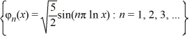 Consider the boundary value problem   A)    B)    C)    D)   
