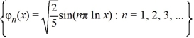Consider the boundary value problem   A)    B)    C)    D)   