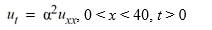  What is the steady state solution for the heat conduction equation   Equipped with the following boundary conditions: U(0, t)  - (0, t)  = 5 U(40, t)  + (40, t)  = 4 A)    v(x) =\frac{1}{40} x+201   B)    v(x) =\frac{1}{40} x+\frac{201}{40}   C)    v(x) =-\frac{1}{40} x+199   D)    v(x) =-\frac{1}{40} x+\frac{199}{40} 