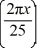 Suppose that both ends of a string of length 25 cm are attached to fixed points at height 0. Initially, the string is at rest and has shape 8 sin   , where x is the horizontal coordinate along the string with zero at the left end. The speed of wave propagation along the string is 2 cm per sec. Formulate an initial boundary value problem that describes the shape of the string, u(x, t), over time.<div style=padding-top: 35px> 